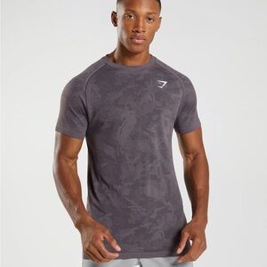 Gymshark Camo Purple Tee